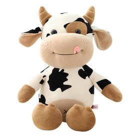 SWZY Cow Plush Toy, 30cm Cow Stuffed Animal Toys, Animal Throw Plushie Pillow Doll, Stuffed Cow Toy Stuffed Cow Toy Plush Toy For Kids Birthday Gift