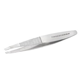 Tweezerman Wide Grip Extra Large Slant Tweezer, Stainless Steel (Pack of 1)