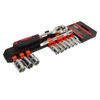 Ratchet Wrench Socket Set Quick Auto Repair Tool Kit CRV