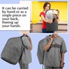 SilTriangle 5 Pcs Travel Laundry Bag with Handles and Drawstring