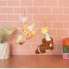 San-X Original Rilakkuma HappyForYou Series Keychain Plush - 5" Chairoikoguma