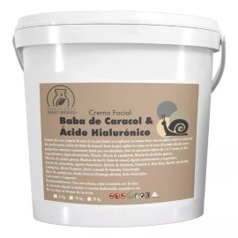 Productos Mart Mexico Crema Facial De Baba De Caracol Con Ácido Hialurónico 4 Kg