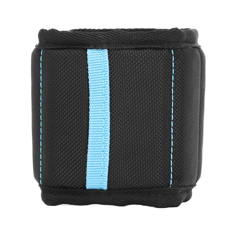 5 Grids Magnetic Wristband 20 Strong Magnets Tool Holder Black