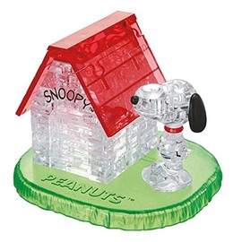 HCM "Snoopy House Crystal Puzzle (50-Piece, Multi-Colour)