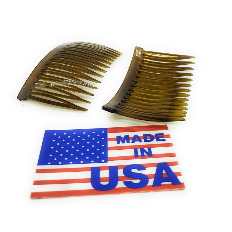 Good Hair Days Side Hair Combs, 2 7/8", 2 Pack,