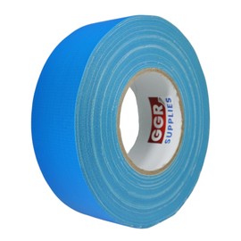 GGR Supplies T.R.U. CGT-80 Light Blue Gaffers Stage Tape with Rubber Adhesive, 2 in. Wide x 60 Yards Length, 12MIL Thickness (Pack of 1)