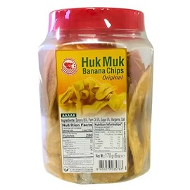 Red Drago Banana Chip Huk Muk Original 170 g