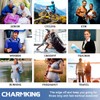 CHARMKING Compression Socks for Women & Men (8 Pairs) 15-20