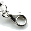 Silver One on Stingray Leather Sparkling Leather Choker, Black, Silver