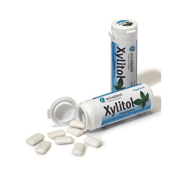 Miradent Xylitol Chewing Gum 30 - Peppermint