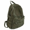 GAMLFL Military Green Canvas Backpack for Women & Men Retro