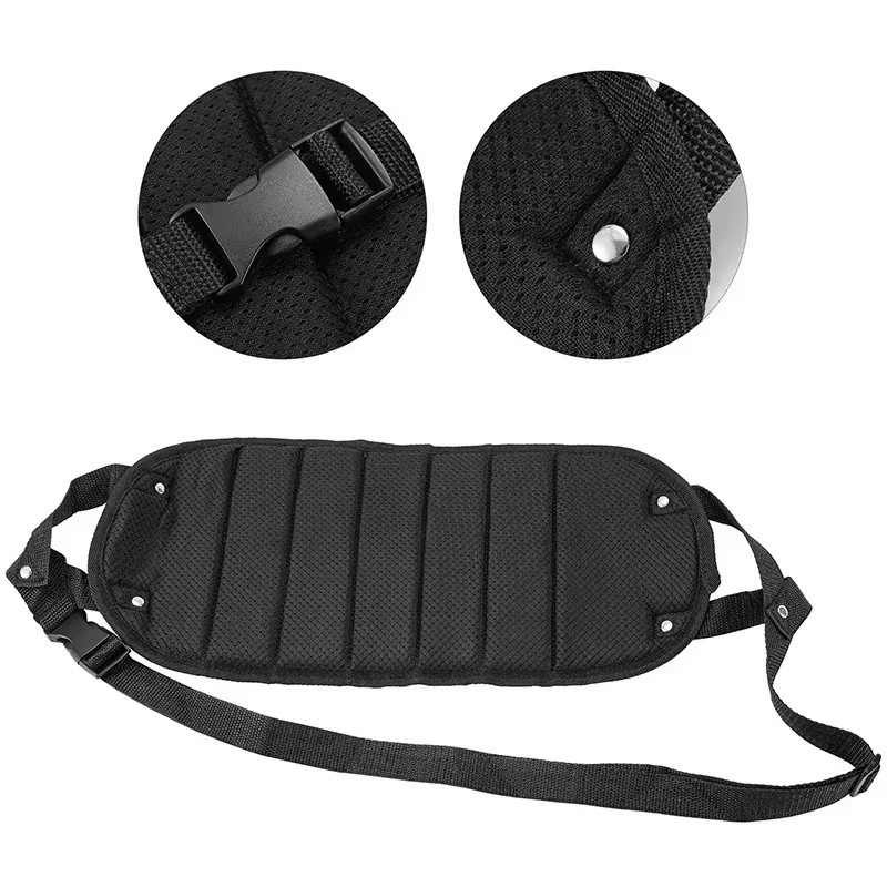 Travel Foot Hammock for Seated Foot Support – Adjustable Hanging