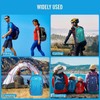 Mochila Senderismo, Mochila Plegable 40L, Mochila de Viaje