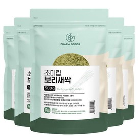 [Chamgoods] Ultra-fine old barley sprout powder 500g 5 packs