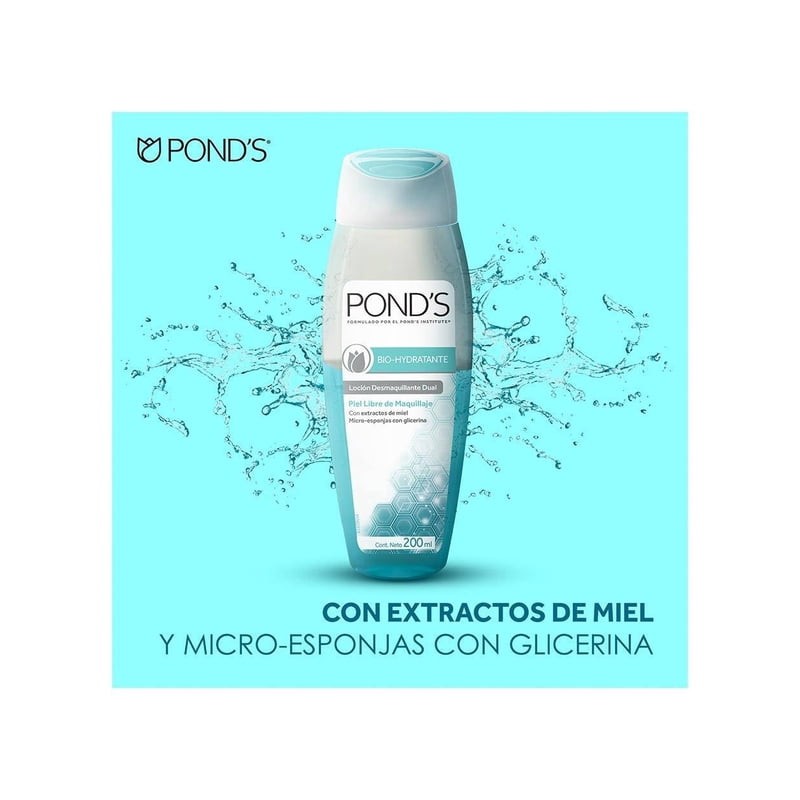 Desmaquillante Pond´s Bio-Hydratante dual 200 ml