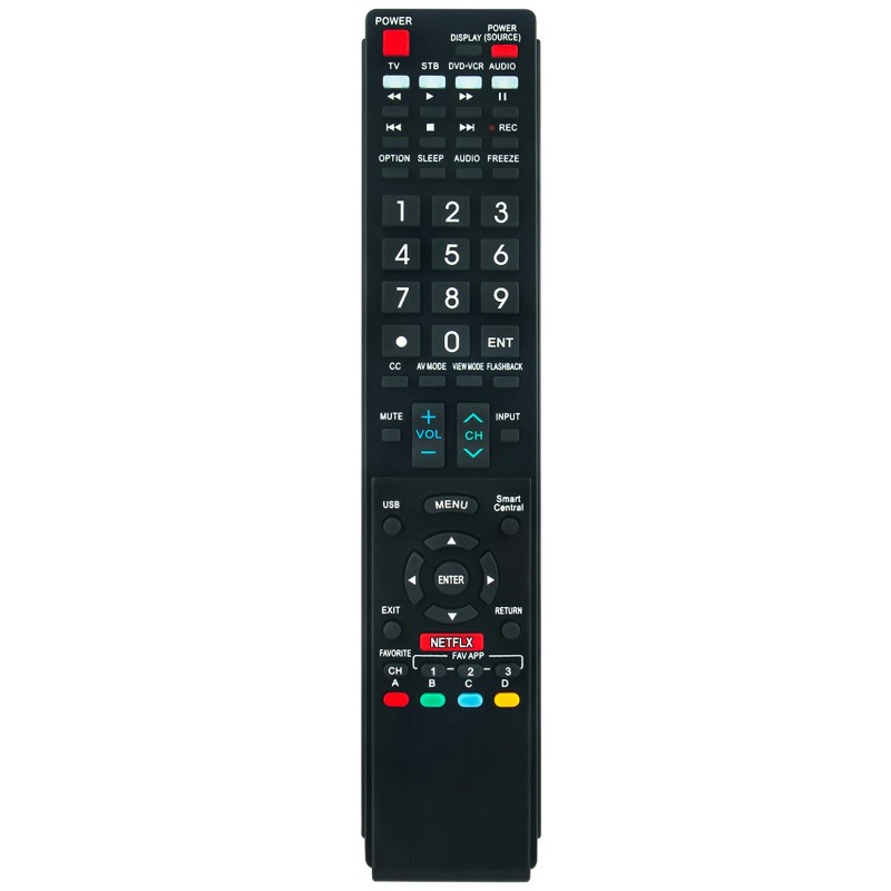 For Sharp New Replace Remote for Sharp Aquos TV LC-50LE650U