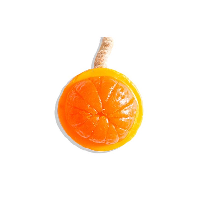 LABOTE Handmade Thai Organic Natural Soap Orange with Typical Fragrance