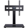 PERLESMITH Universal Swivel TV Stand-Table Top TV Stand for 32-65