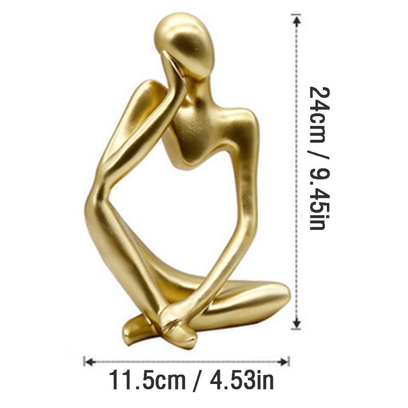 Desktop Golden Statue DIY Craft Decoration Gift Collection