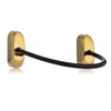 XFORT Viper Fixed Cable Window Restrictor in Polished Brass, Durable