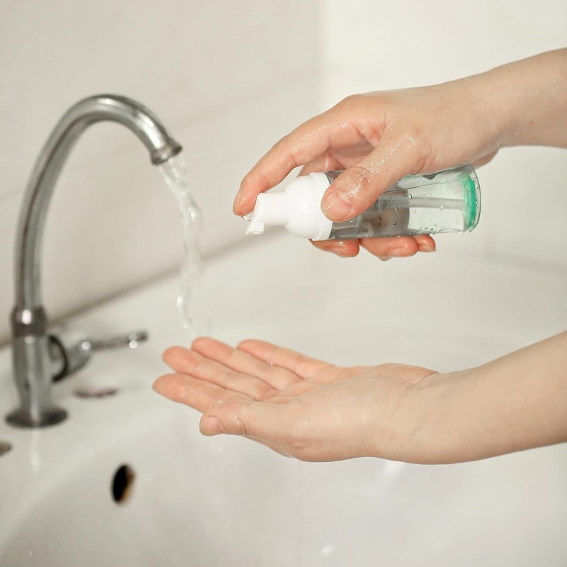 3 Pack Foam Pump Bottle Travel 60 ml/2 oz Small