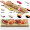 Wtpncil Bamboo Sushi Rolling Mat, Sushi Roller, Sushi Maker, Sushi