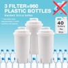 30-Cup Water Filter Pitcher & 5 Filters & Electronic Filter
