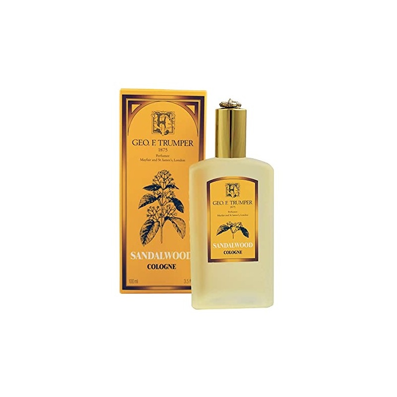 Geo F. Trumper Sandalwood Cologne 100 ml Glass Atomizer Bottle