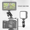 Mini Articulating Arm with Dual Ball Head 1/4in Screw Hole