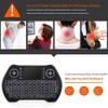 Backlit 2.4GHz Wireless Keyboard Touchpad Mouse Handheld Remote Control 3