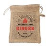 Eddingtons Hayward Farm Jute Hessian Ginger Storage Bag