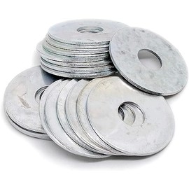 20pcs Large Flat Repair Washer Steel Penny Repair Mudguard Car Body Washers (M12*40 * 3mm)