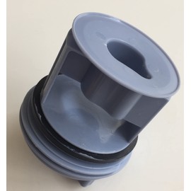 MDS Ersatzteile Lint Filter Filter for Washing Machine Suitable for Siemens Bosch Constructa Neff 00647920 647920, Grey, Plastic, Washing Strainer, 64 mm Diameter, 78 mm Length, Pack of 1