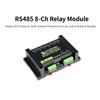 Waveshare Industrial Modbus RTU 8-ch Relay Module with RS485 Interface