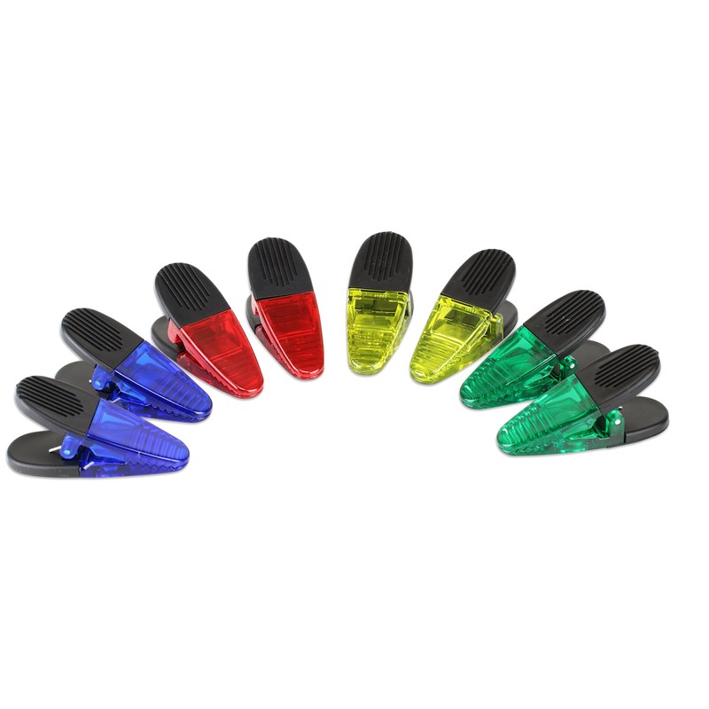 VIP Home Essentials -Thick Plastic Clips with Neodymium Magnet -