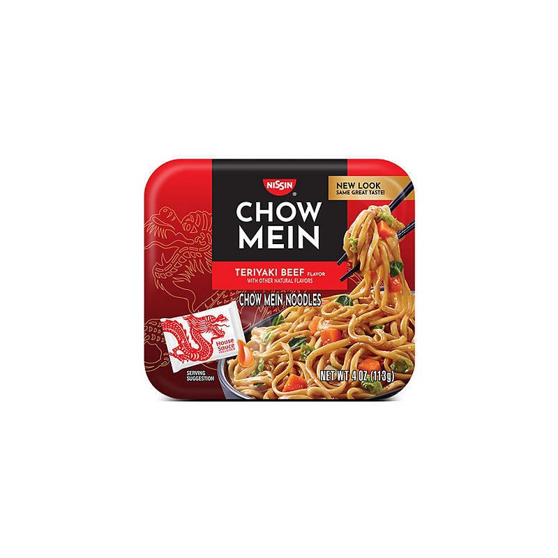 Nissin Chow Mein Club Pack, 4 oz., 8 pk.