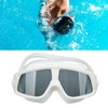 Swimming Goggles Prevent Fog UV Protection Wide View Diving Glasses