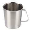 Kitchnexus Measuring Jug Stainless Steel 2 L, Milk Jug Measuring