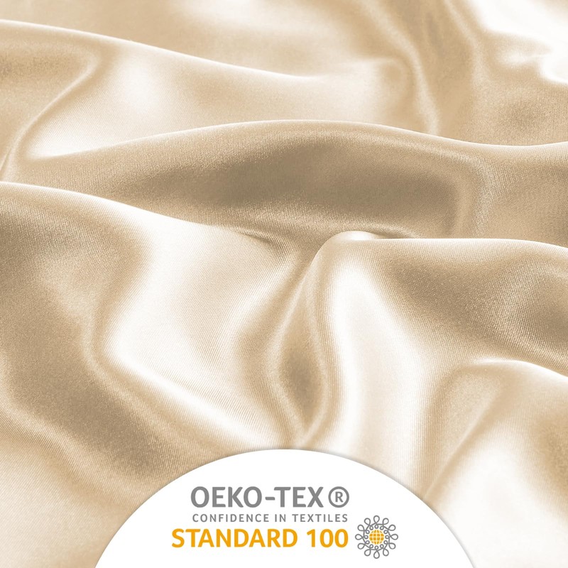 Lazzaro Home Satin Silk Pillowcases For Hair And Skin 2