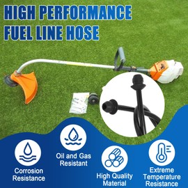 Podoy FS80 Fuel Line 0000 930 2803 Tank Grommet 00009890516 Trimmer Chainsaw Parts Compatible with STIHL FS85 KM85 FC75 BG72 BG75 FS76 FS74 Trimmer