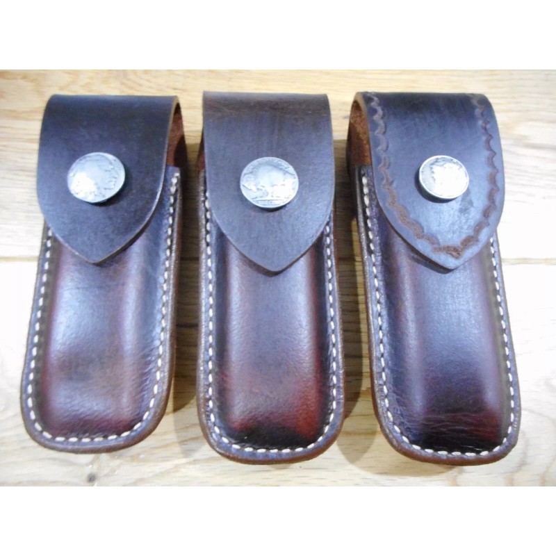 Unbranded Buck 110 custom made leather sheath. Your choice of