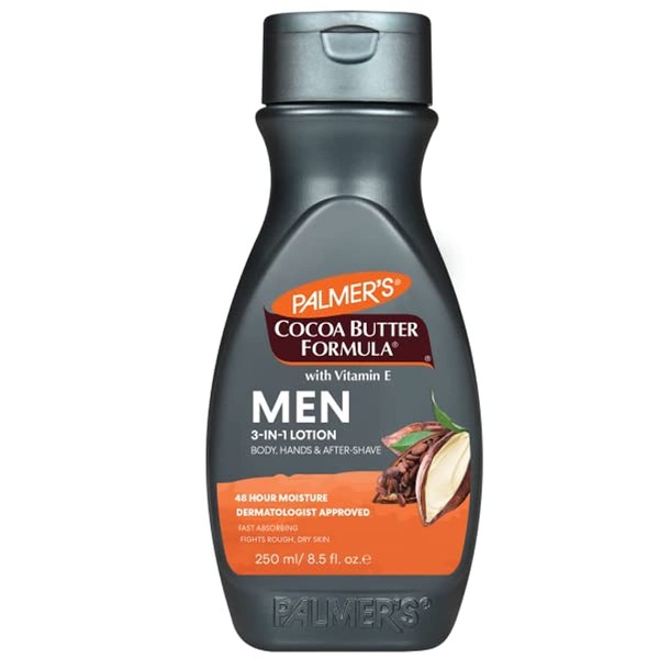 Palmer's Cocoa Butter Formula Men's 3-in-1 Body Lotion, 8.5 Ounce (Pack of 3)