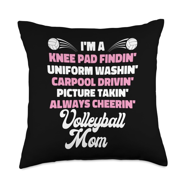 Volleyball Player Team Mom Mother Vintage I'M A Knee Pad
