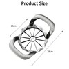 DOETYD Apple Corer & Slicer,Stainless Steel Apple Cutter Apple Slicer