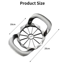 DOETYD Apple Corer & Slicer,Stainless Steel Apple Cutter Apple Slicer Apple Cutting Tool Fruit Cutter for Kitchen-Tomato Apple Orange