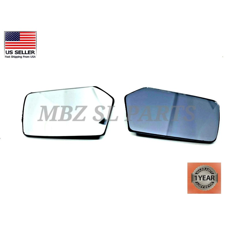 MBZ SL W107 W114 W115-116-123 Pair of Exterior Mirror Glass