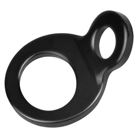 SDTC Tech 2-Pack Tie Down Anchor Hooks Stainless Steel Multi-Purpose Tie-Down Strap Rings for Motorcycle, Dirtbike, Trailer, Truck, Garage, Work Shop, Golf Cart, Fence, Black