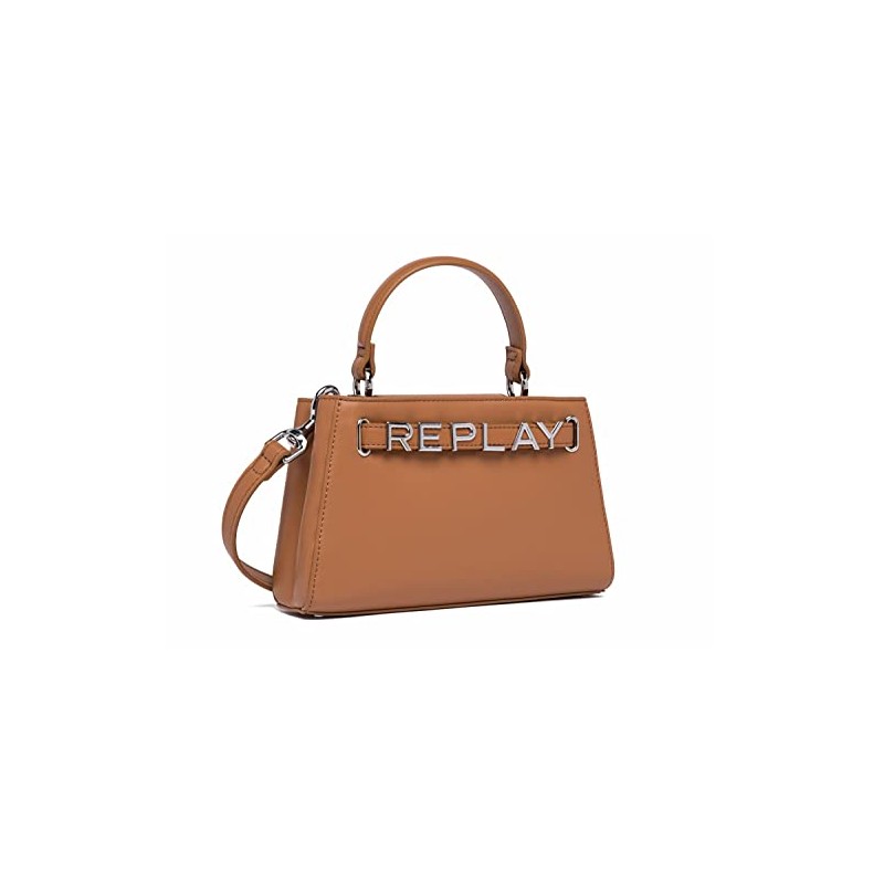 Replay Women's Fw3379 Handbag, 060 Brick Brown
