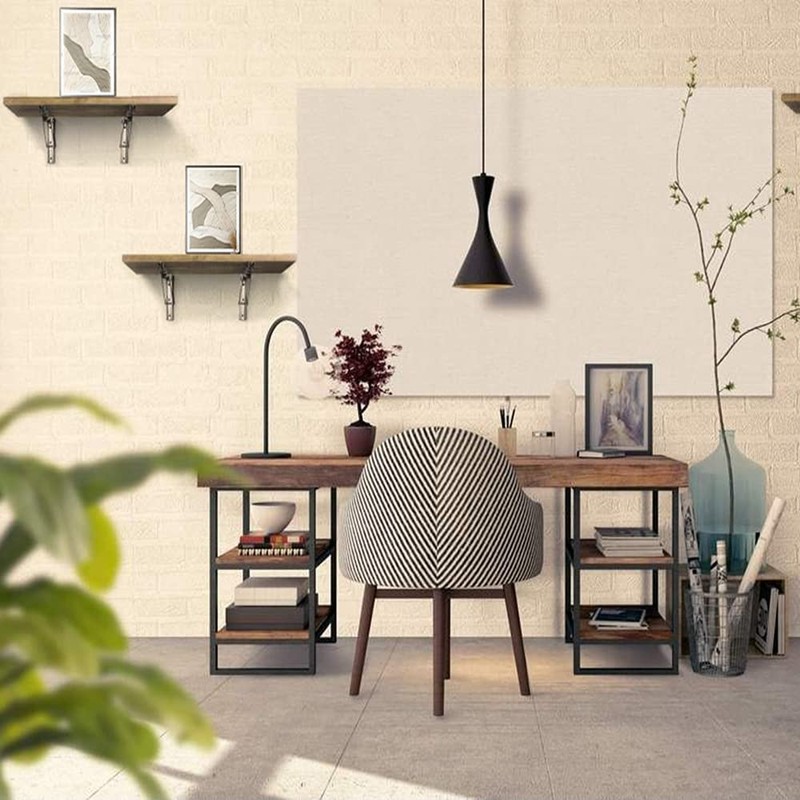 MySit 16" Folding Shelf Brackets 4 PCS, Max Load 550lb