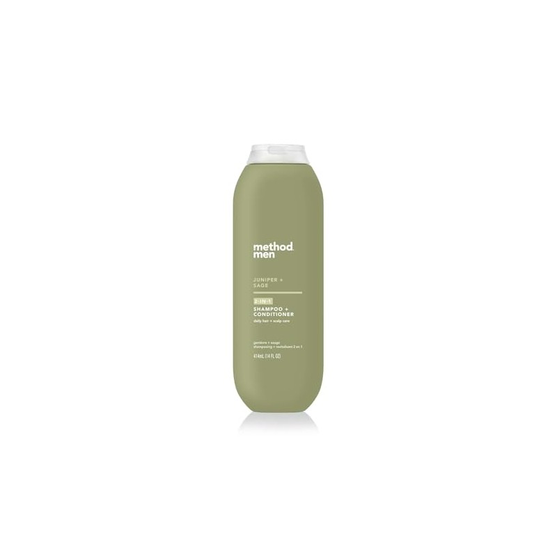 Method Men 2-in-1 Shampoo + Condtioner, Juniper + Sage, 14